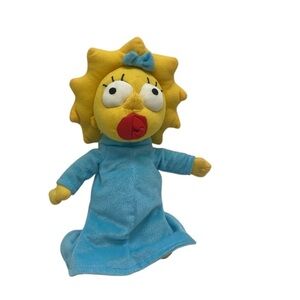 Universal Studios The Simpsons Maggie Plush Stuffed Animal 10”